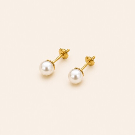 Caravanas Perlas de Cultivo - Oro 18k Caravanas Perlas de Cultivo - Oro 18k
