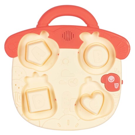 Tablero Encastrable de Actividades Música y Luz Bebé Huanger Rosa