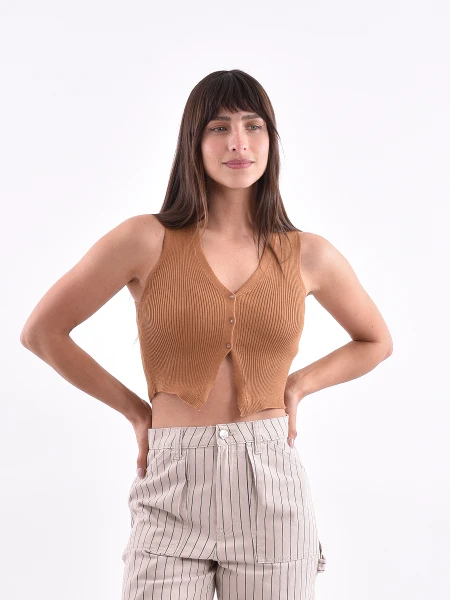 MUSCULOSA NELLY TOSTADO
