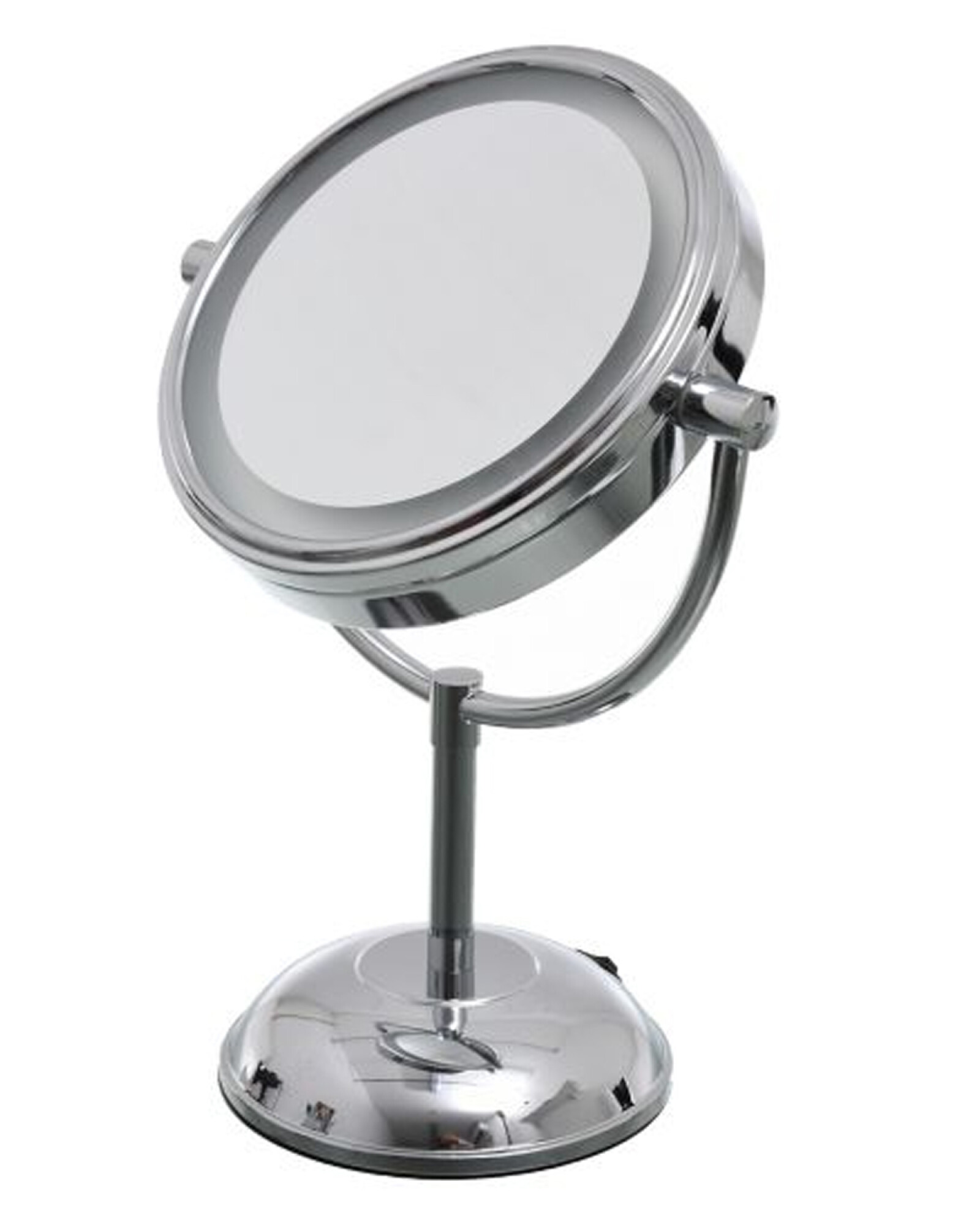 ERBE Espejo de maquillaje aumento 5x, metal pulido ✔️ Compra
