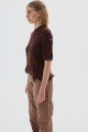 Knit T-shirt Jody Chocolate