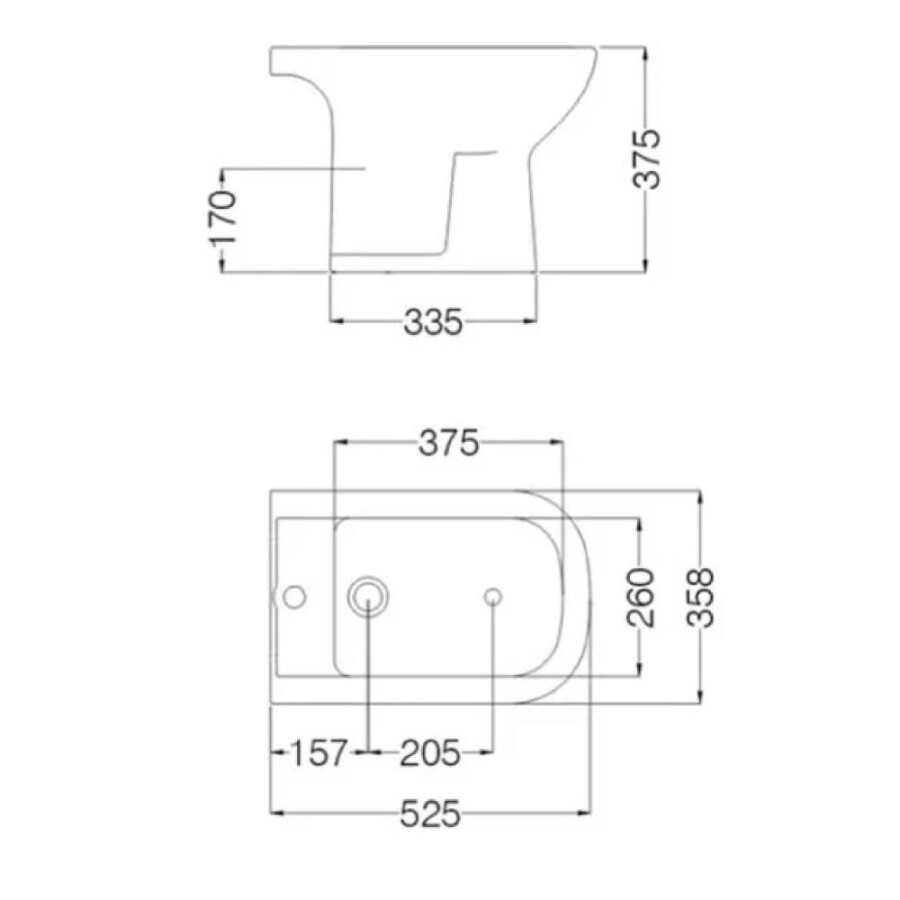 Bidet Bari Un Agujero Bidet Bari Un Agujero