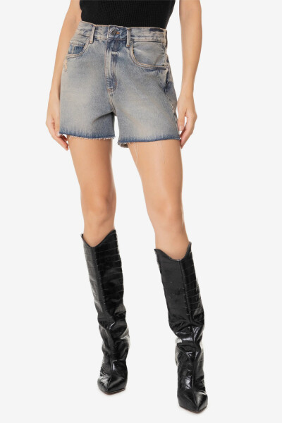 SHORT JEAN Azul