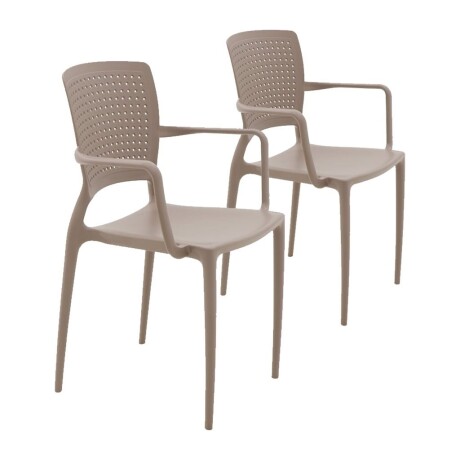 Silla Safira Taupe