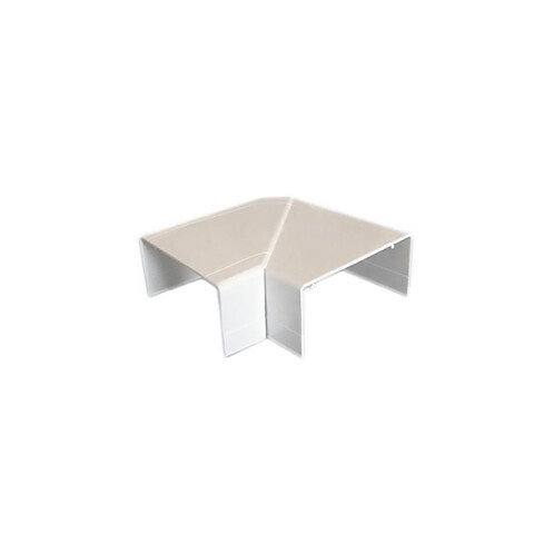 Codo para ducto plástico 90° blanco para ducto 100x50mm TA5083
