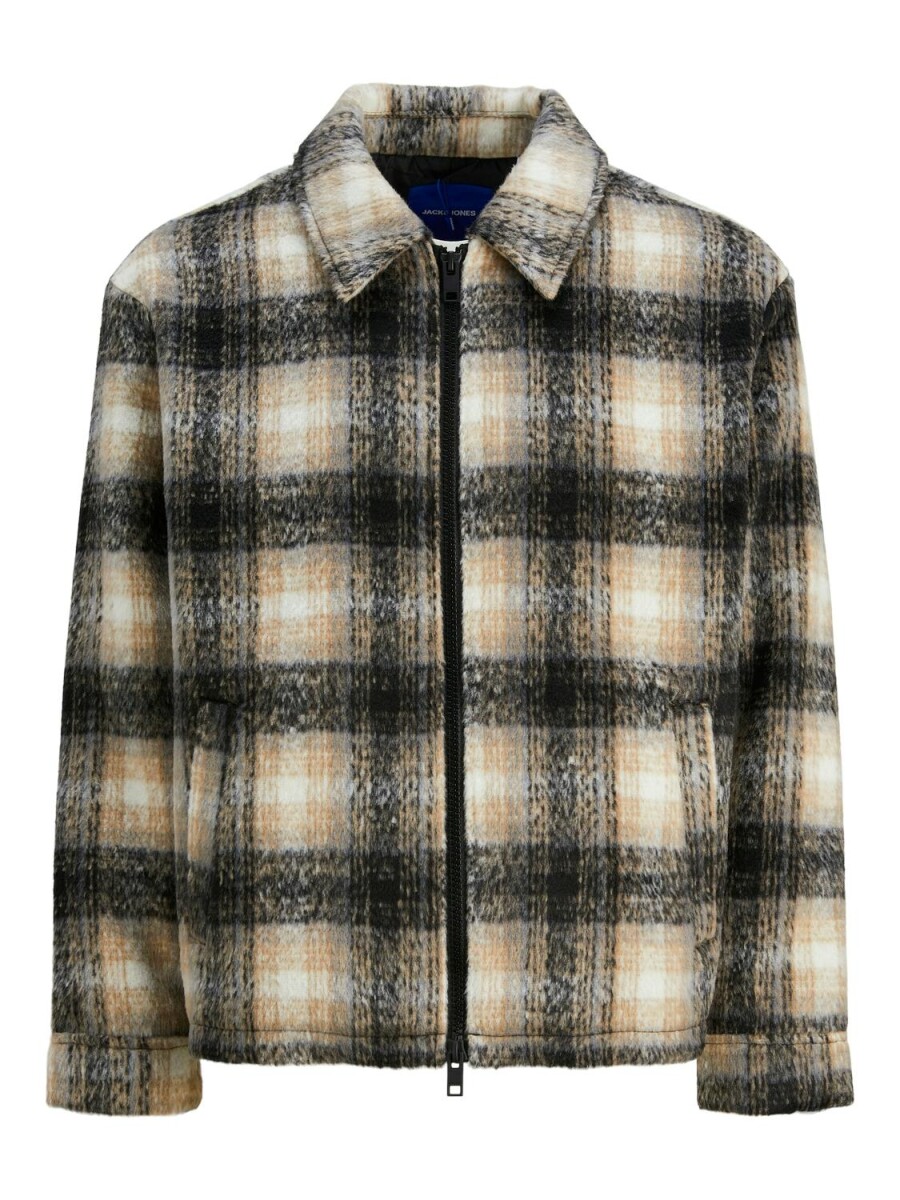 Chaqueta Cole Tartan Cremallera - Crockery 