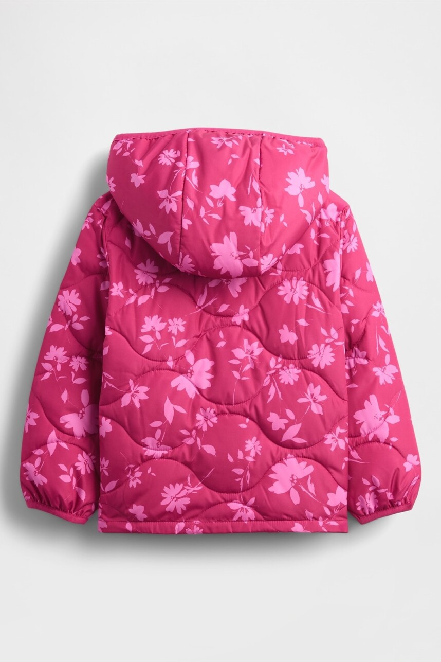 Campera Puffer Toddler Niña Bright Fuchsia 026
