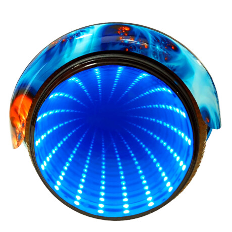 Skate Hoverboard Eléctrico 6.5 Bluetooth Luces Led N1 Azul