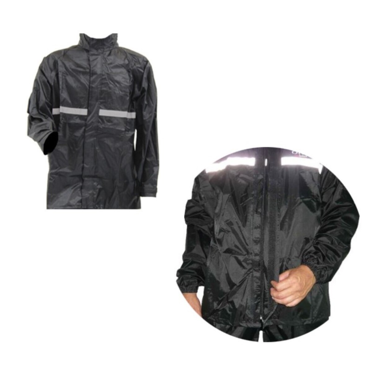 OUTLET Chaqueta impermeable para lluvia - reflectivo c/ estu 