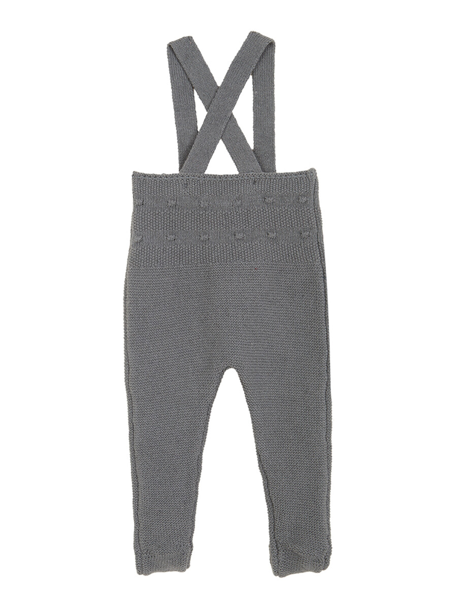 Peto Largo Con Detalles De Punto Arroz Verde Oscuro