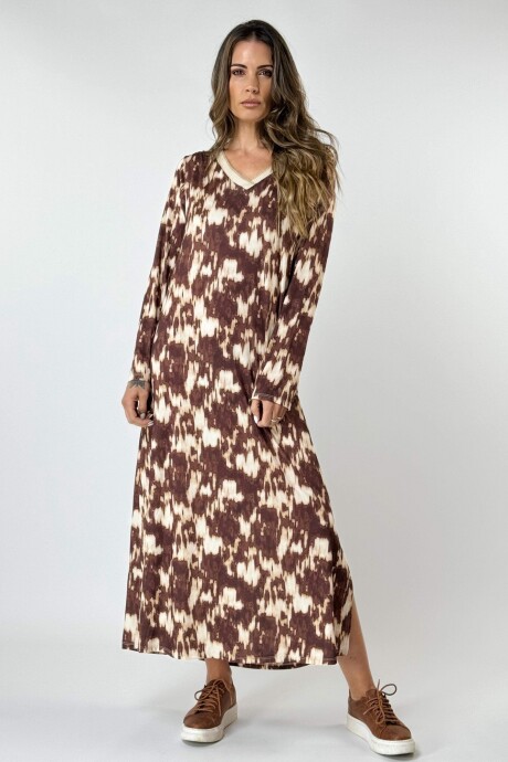 VESTIDO NICOLETTA Camel