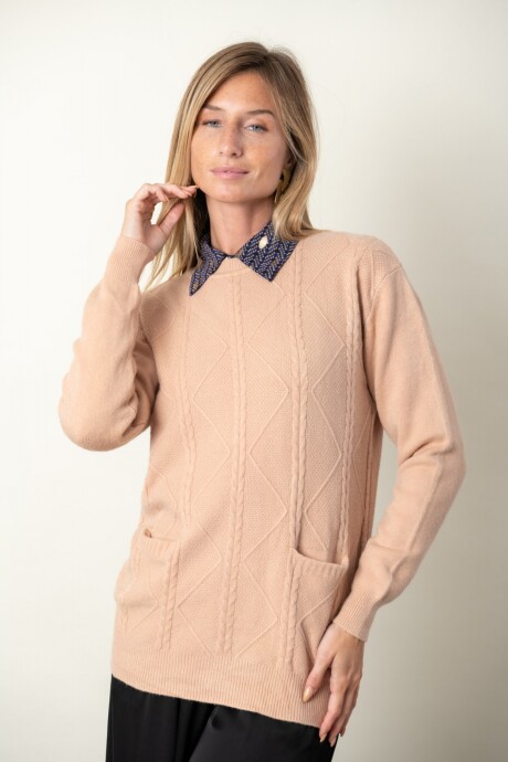 BUZO ESPEJUELO Beige