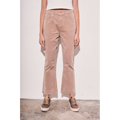 Jean Flare Corduroy Beige