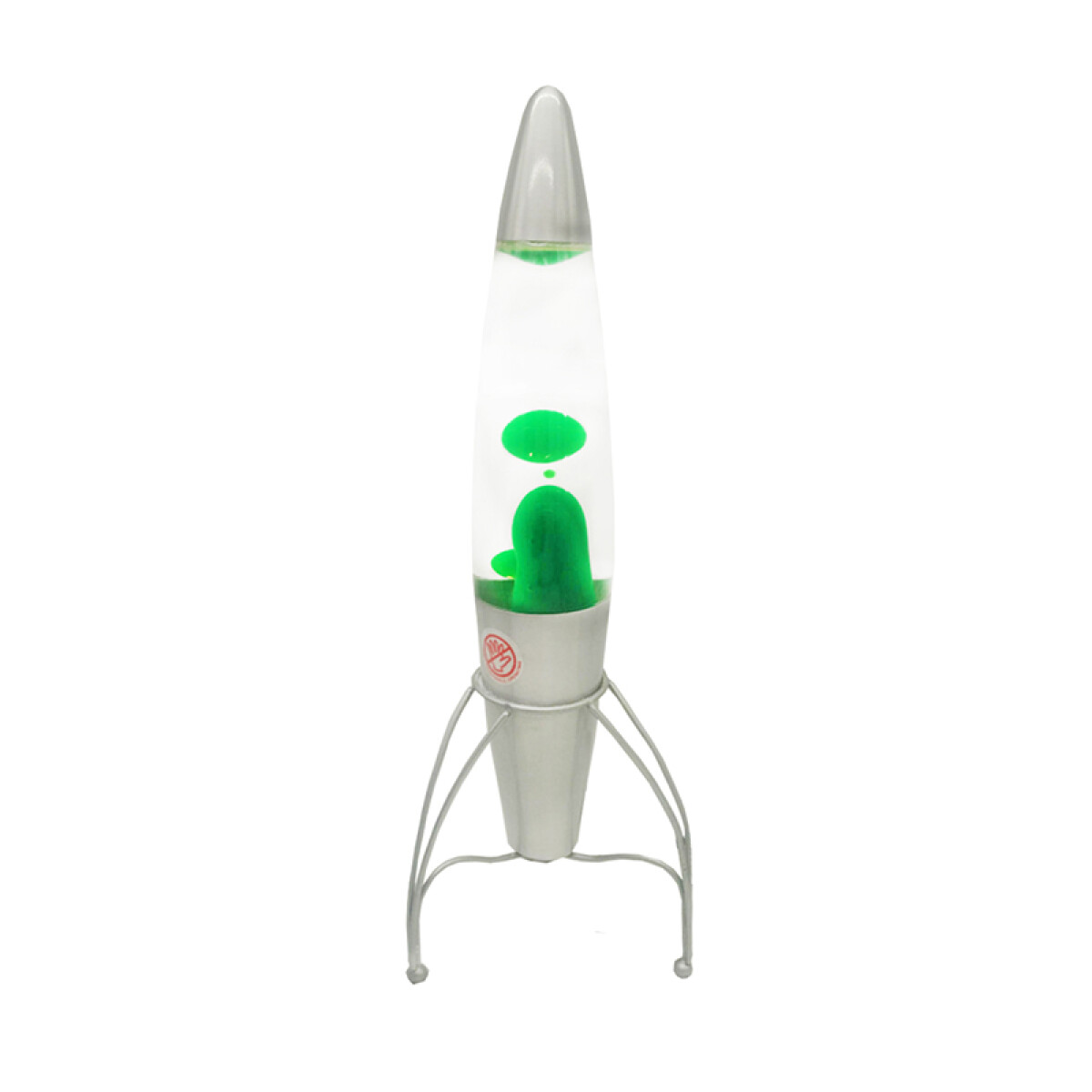 Lámpara De Lava Cohete - Verde 