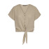 VMCHRIS SS TIE SHIRT WVN GA Silver Mink