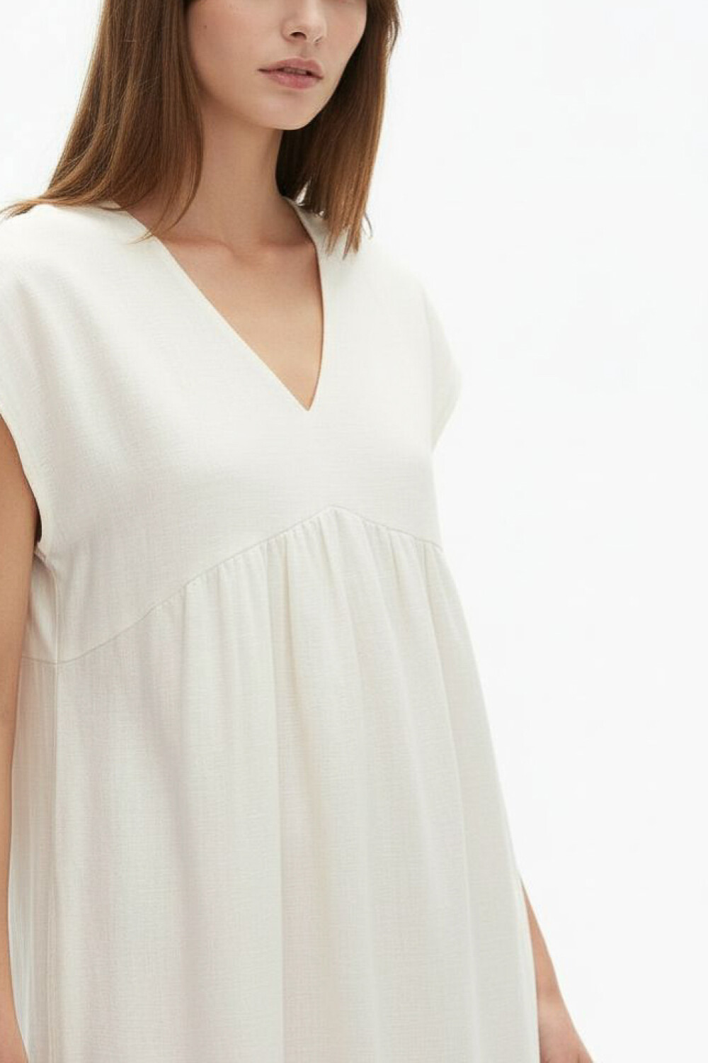 Vestido Vonina Caqui