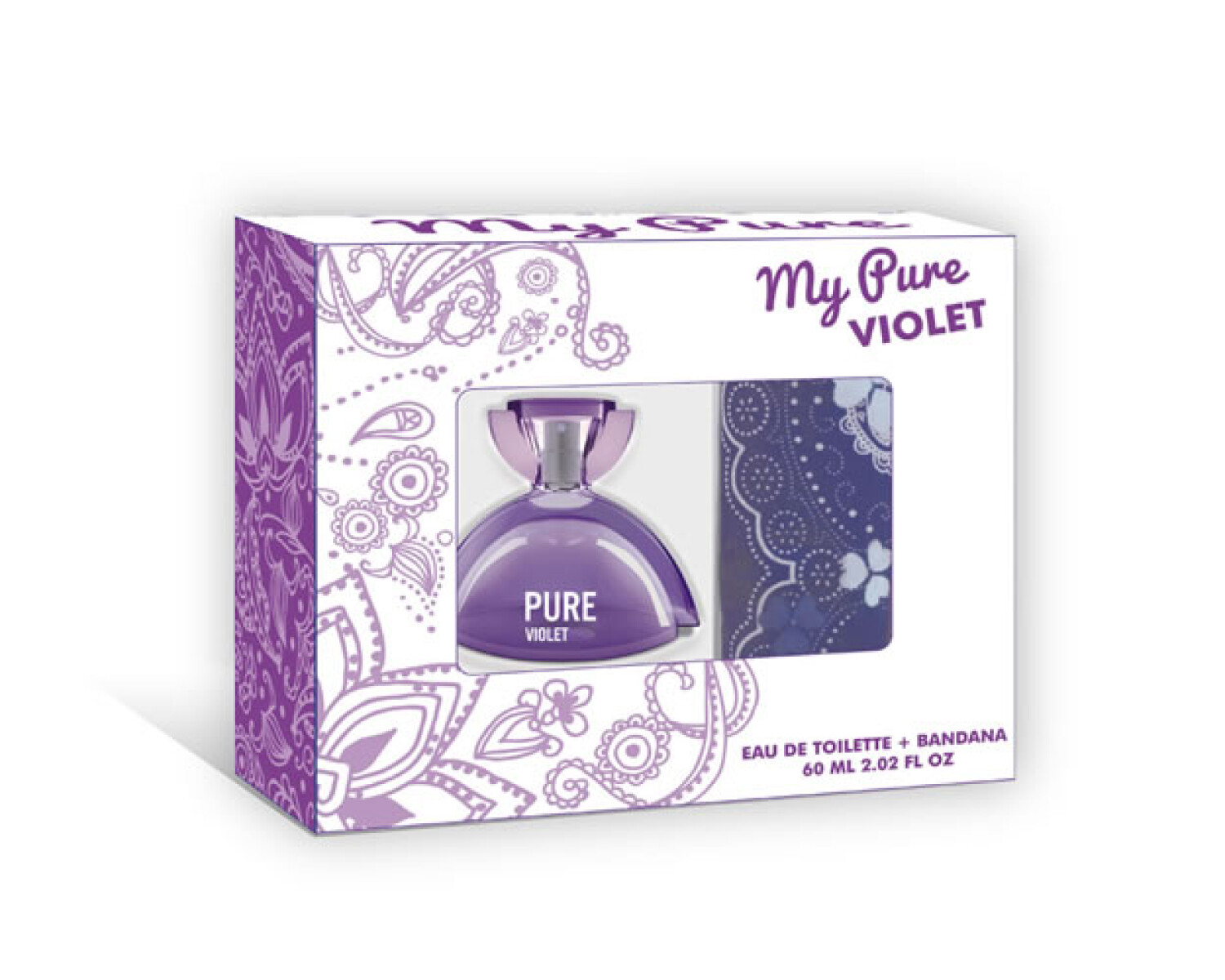Perfume My Pure Violet + Bandana 