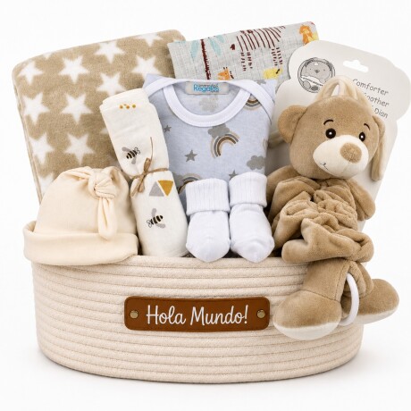 Canasta Nacimiento Welcome Baby – Unisex Canasta Nacimiento Welcome Baby – Unisex
