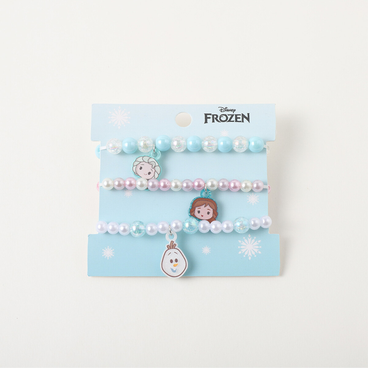 Set pulseras Frozen 3pcs 