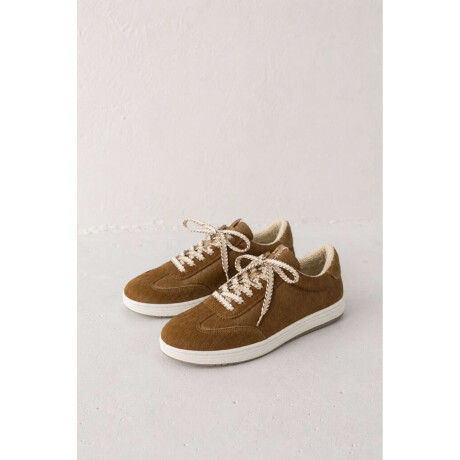Zapatilla PLAY Camel Pelo