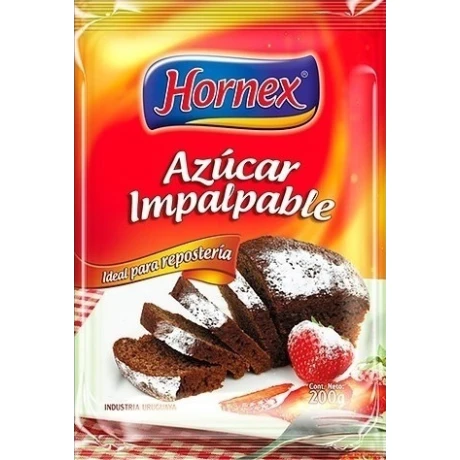 AZUCAR IMPALPABLE HORNEX 200G AZUCAR IMPALPABLE HORNEX 200G