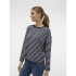 VMABBY LS O-NECK TOP JRS CORE-12 1 Navy Blazer/Stripes SNOW WH