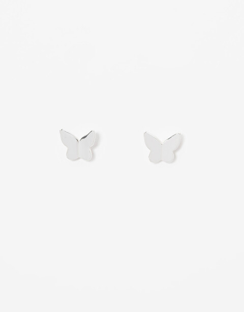 Aros Pasantes Metal Aros Pasantes En Plata 925 - Plateado