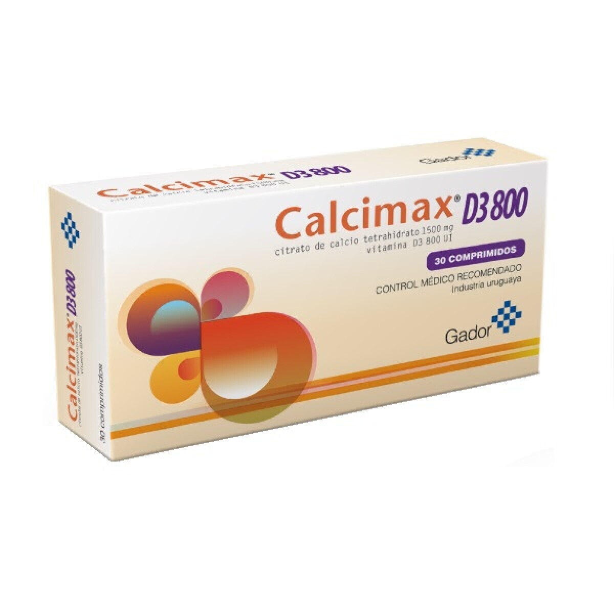 Calcimax D3 800 UI 30 Comprimidos - Gador 