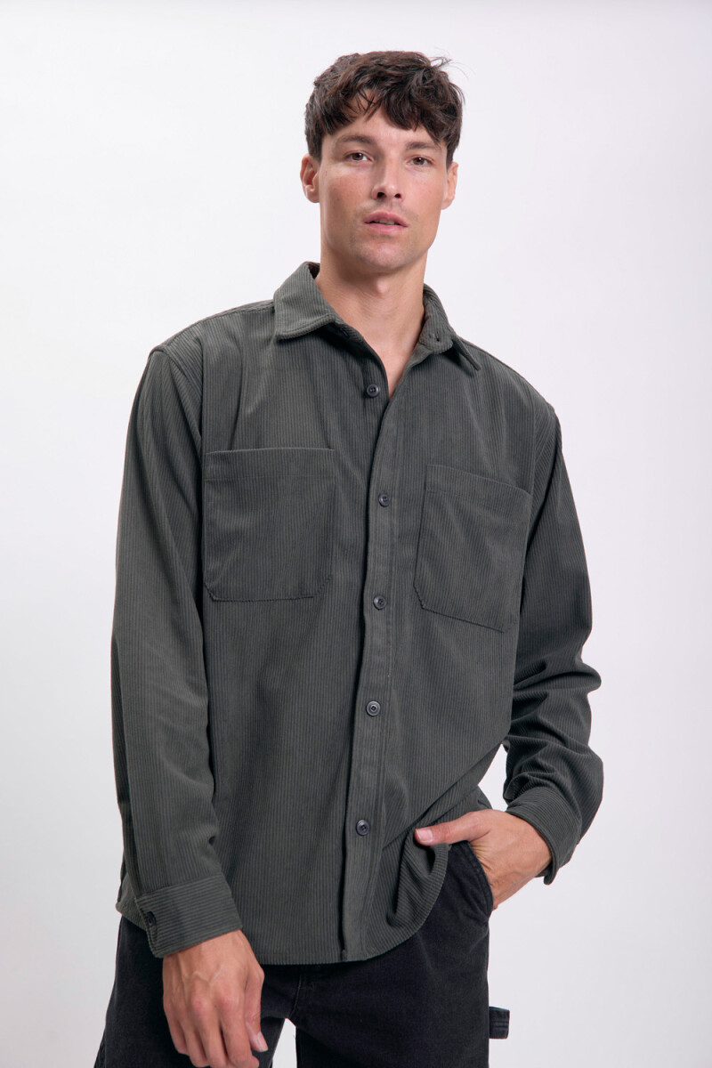 Camisa de pana - Verde 