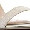 Sandalias Vizzano Taco Alto con Brillo de Mujer - 6249.452-26594 Dorado