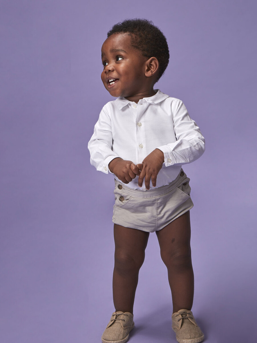 Camisa De Oxford Blanco