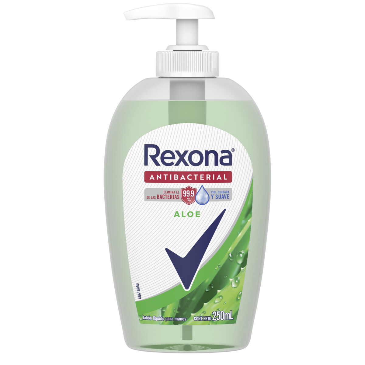 Jabón Líquido Rexona Antibacterial Aloe 250ml 