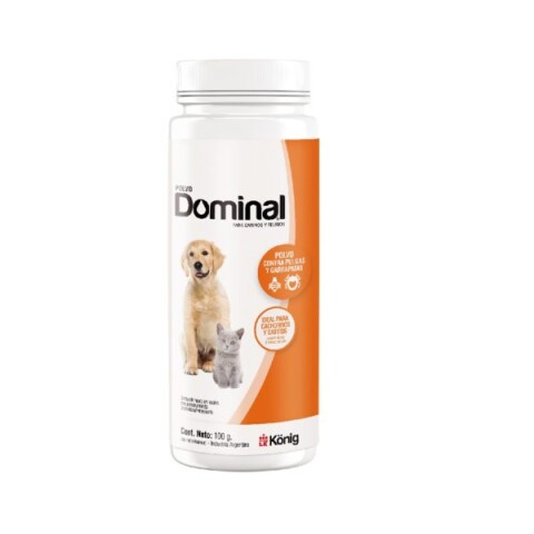Talco Antipulgas Dominal 100gr Talco Antipulgas Dominal 100gr