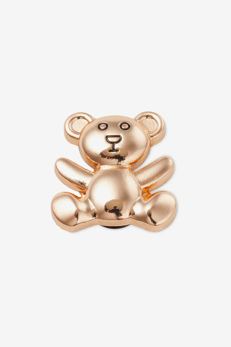 JIBBITZ CROCS GOLD TEDDY BEAR Oro