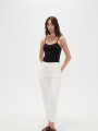 Pantalon Vilehada Marfil / Off White