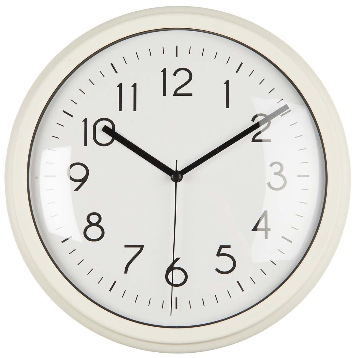 RELOJ PARED - PLASTICO BLANCO 9707 
