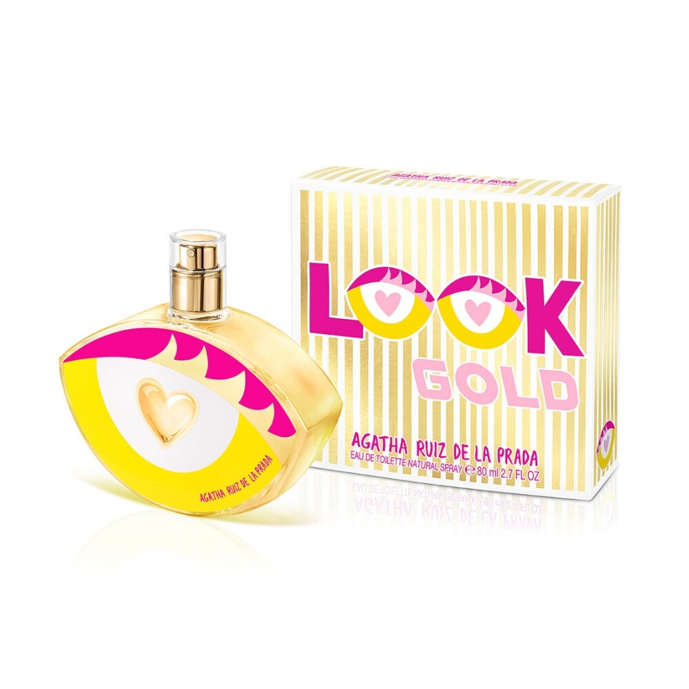 Agatha Ruiz De La Prada Look Gold Eau de Toilette 80ml - Femenino
