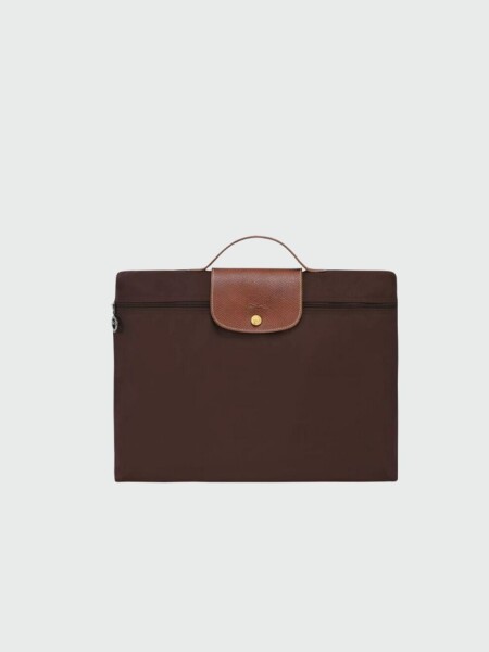 Longchamp -Maletín plegable de nylon, Le pliage Marrón