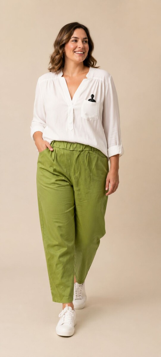 PANTALON PIEDRASOL - Verde Manzana 