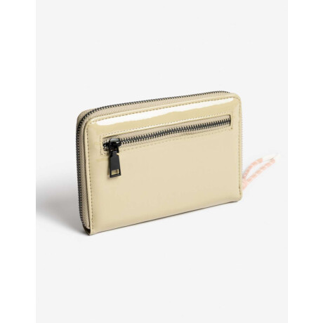 Billetera Fichero Con Bolsillo Verde Claro