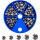 Set x100 Plomada De Mordida Pesca 5 Med Piraña Coast Cpg008021