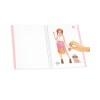 Libro con stickers Top Model - Dress me up Tamaño grande Libro Con Stickers Top Model - Dress Me Up Tamaño Grande
