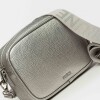 Mini Bag Adisa En Efecto Cuero Plata