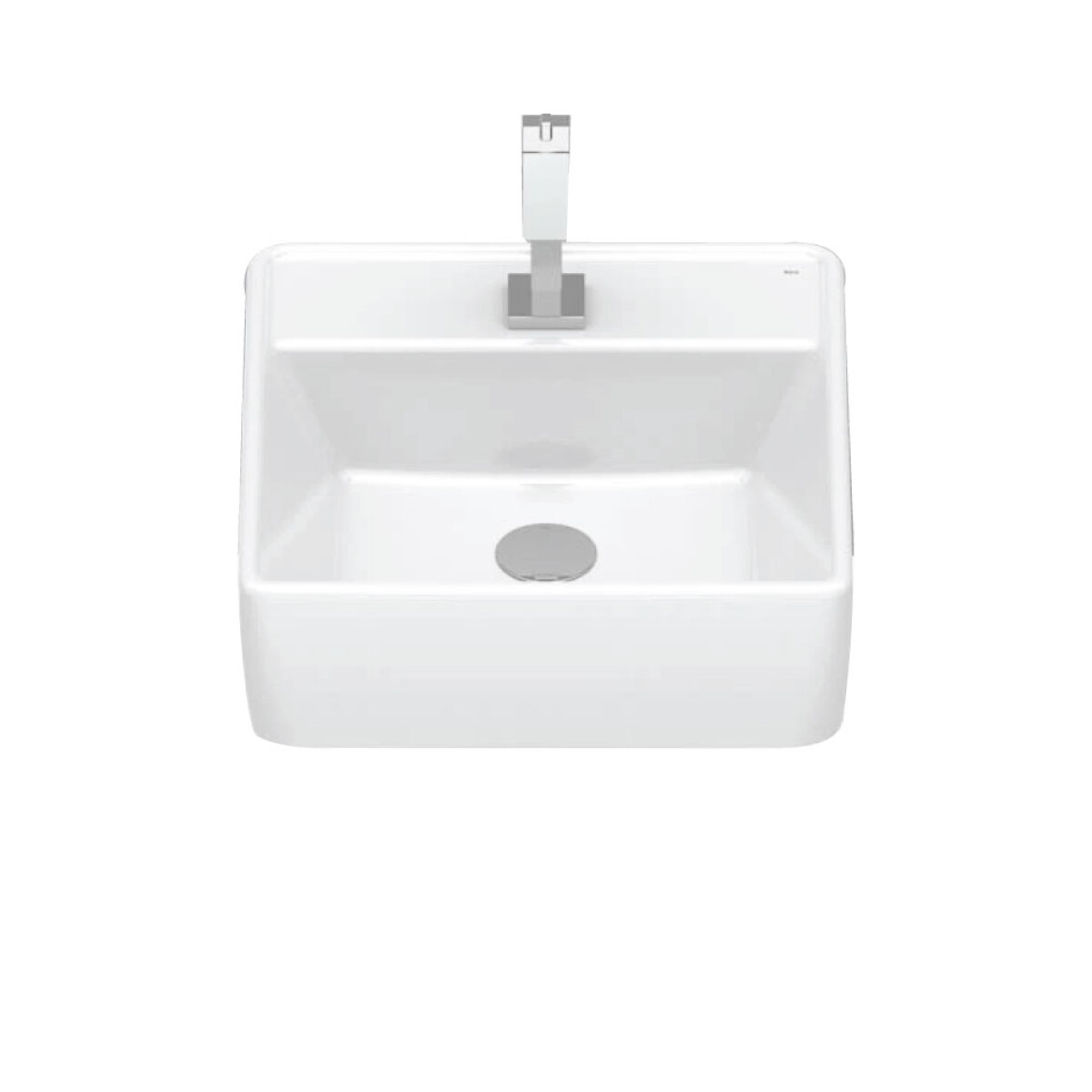 Lavatorio Semiempotrado Óptica CQ42 Blanco 