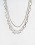 Collares Cortos De metal Set De Collares Cortos De Metal - Plateado