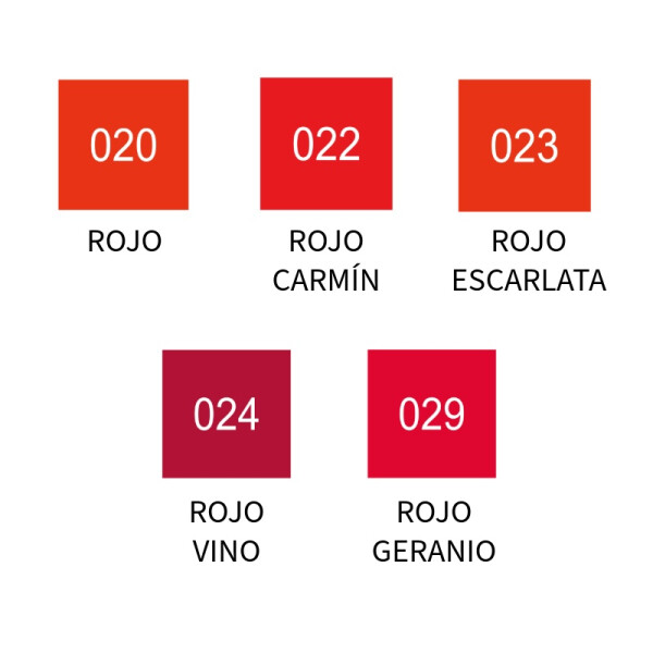 Marcador Brush Clean - ZIG Rojos