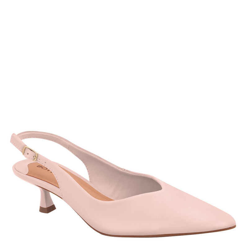 Zapatos de Mujer Bottero En Punta Con Tira Trasera Beige