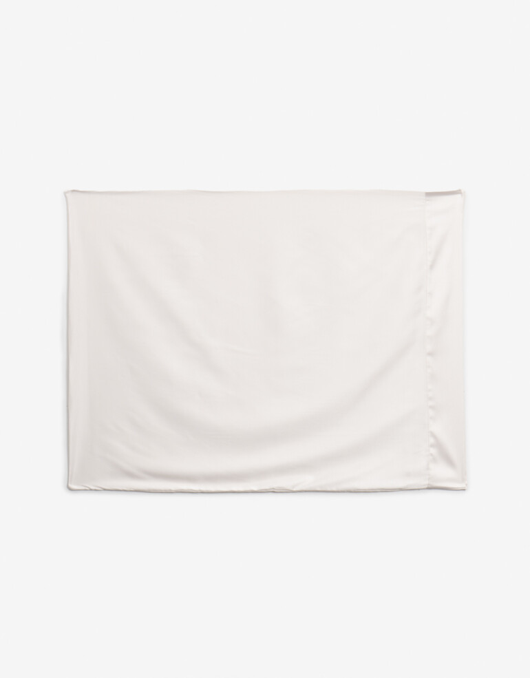 Complementos de Cosmética Herramientas capilares Funda De Almohada De Satén - Blanco Crema