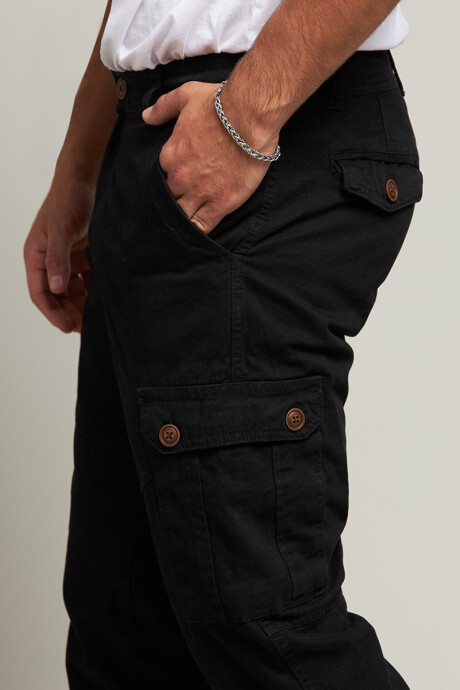 PANTALON CARGO VISUND DIXIE Negro