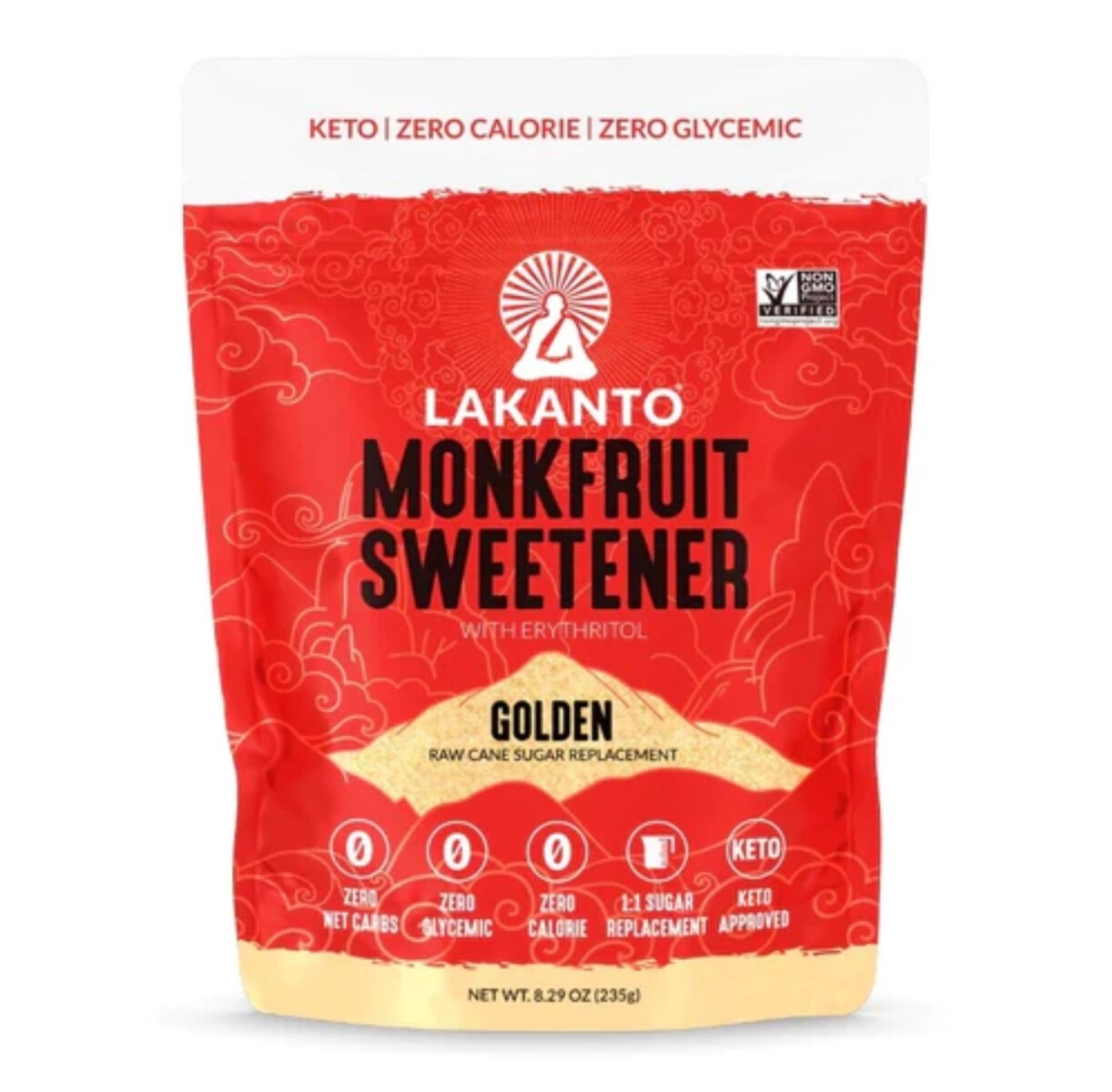 Monkfruit Lakanto Golden 800g 